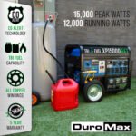 15,000 Watt Electric Start Tri Fuel Portable Generator - Image 2