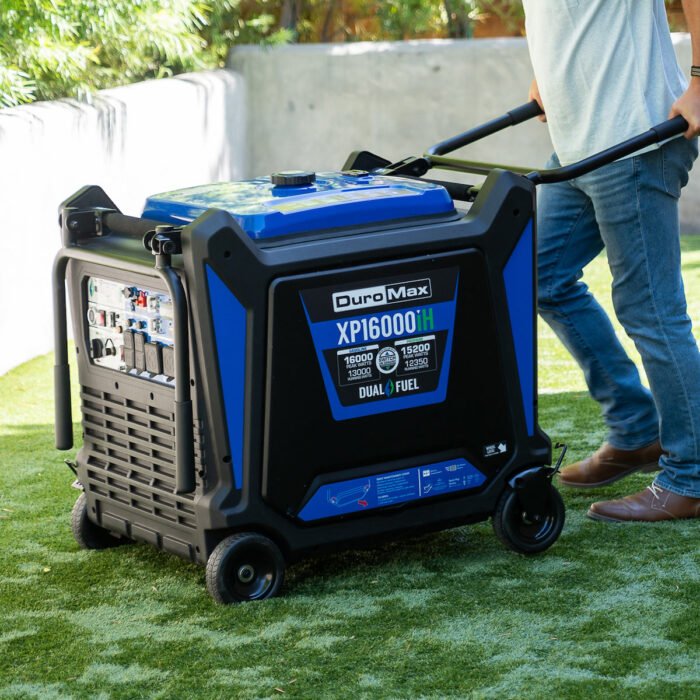 16,000 Watt Dual Fuel Portable Inverter Generator - Quiet, Low THD - Image 4
