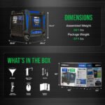 16,000 Watt Dual Fuel Portable Inverter Generator - Quiet, Low THD - Image 11