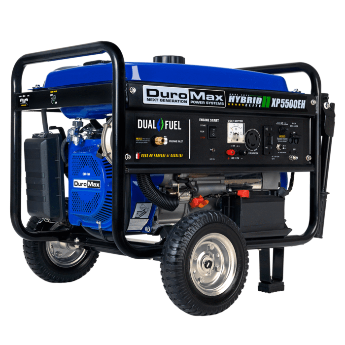 5,500 Watt Dual Fuel Portable Generator - Image 1