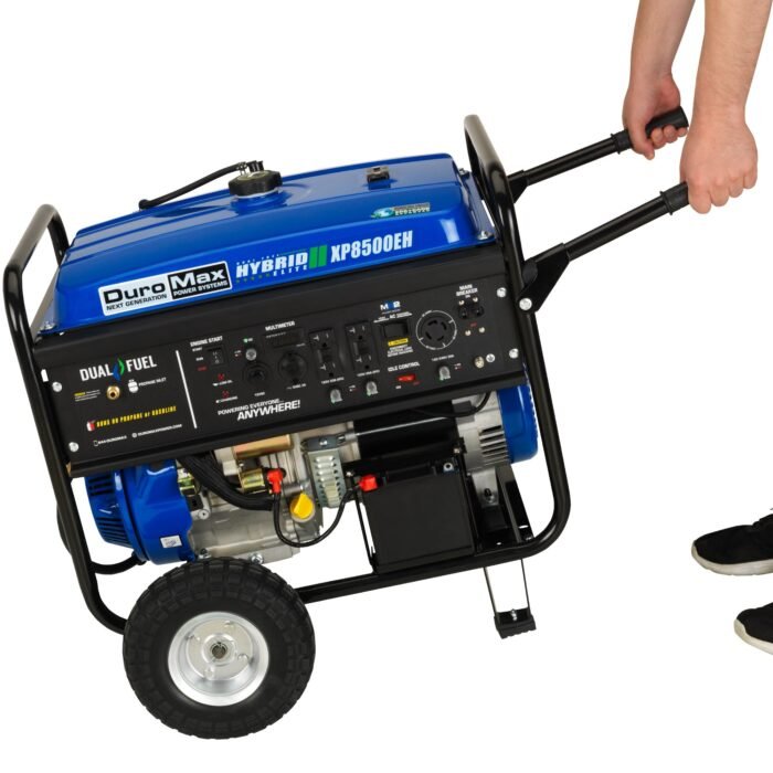8,500 Watt Dual Fuel Portable Generator - Image 4