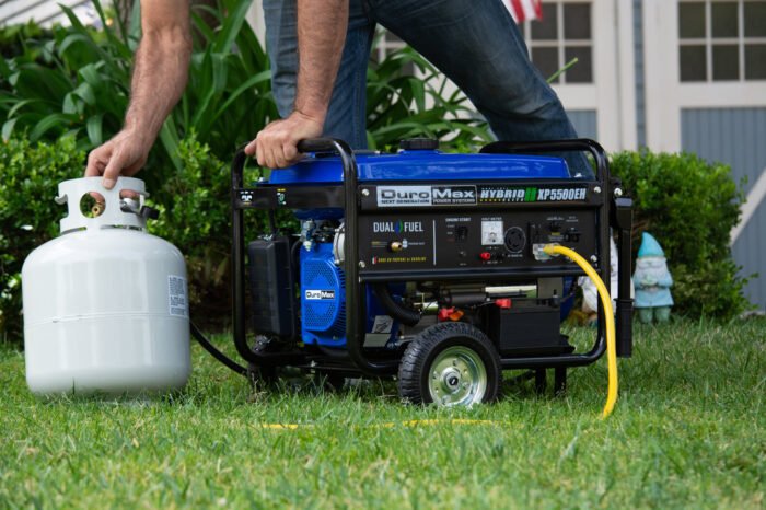 5,500 Watt Dual Fuel Portable Generator - Image 20